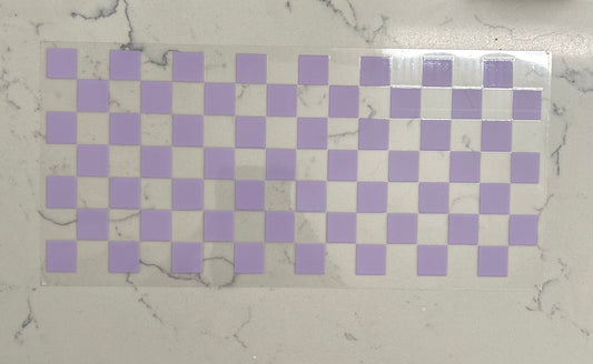 Lavender Checkered