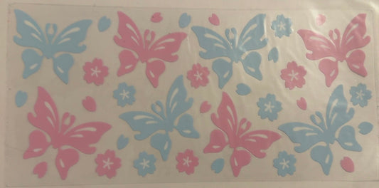 Cotton Candy Butterfly wrap
