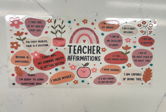 TEACHER AFFIRMATIONS