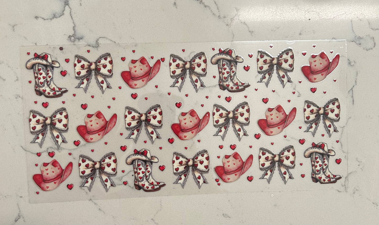 Hearts Bows and Hats