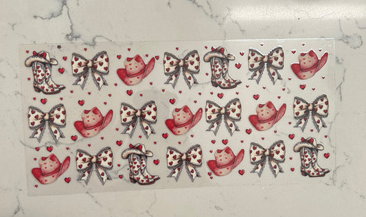 Hearts Bows and Hats