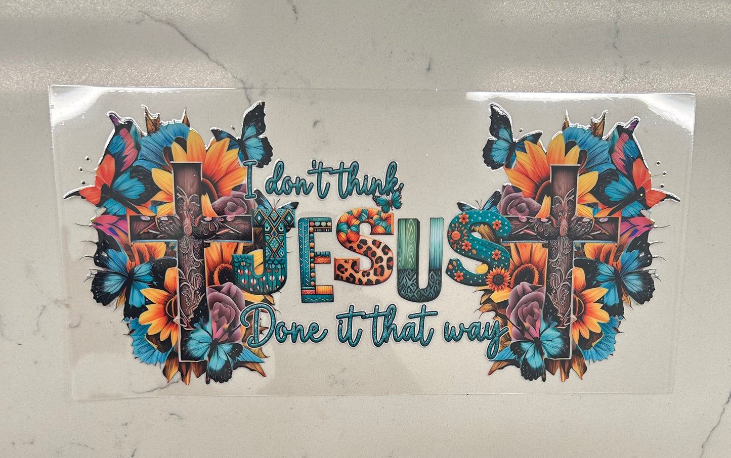 Jesus Decal Wrap