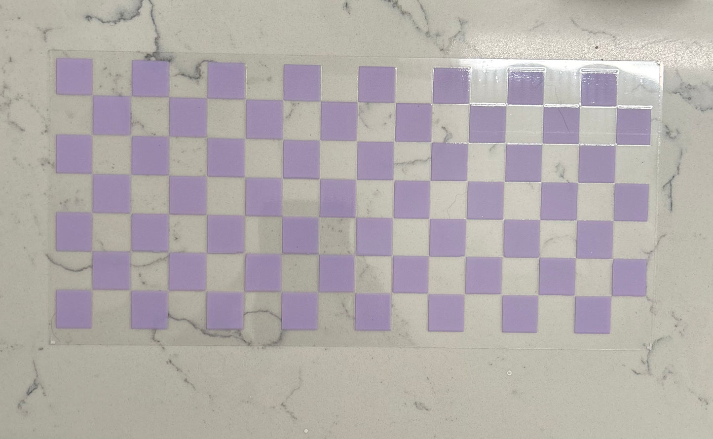Lavender Checkered