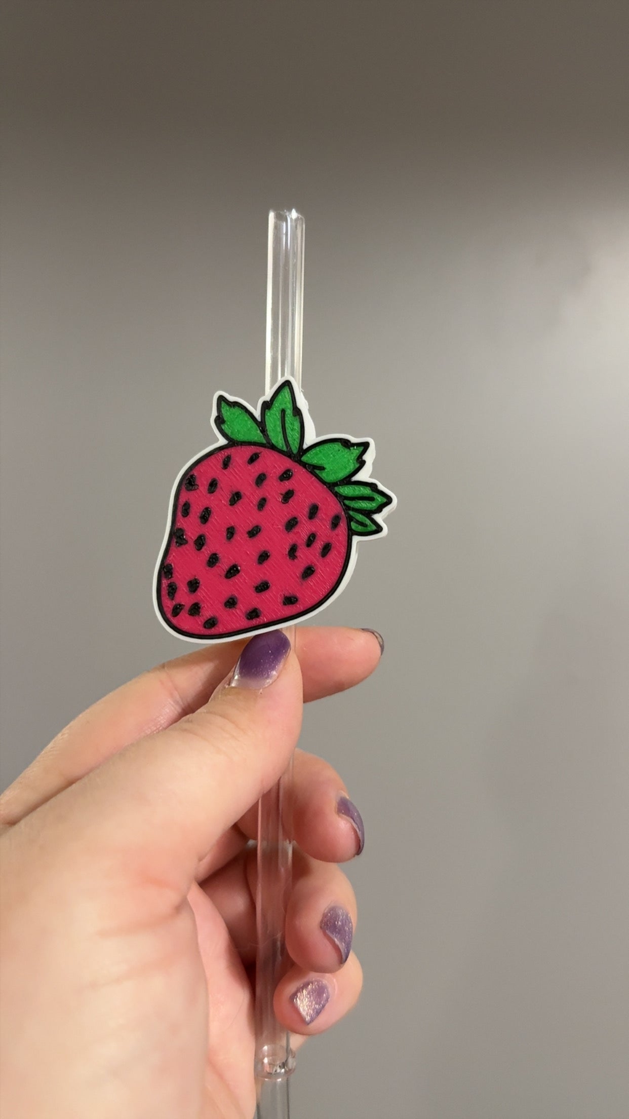 StrawBerry Straw Topper